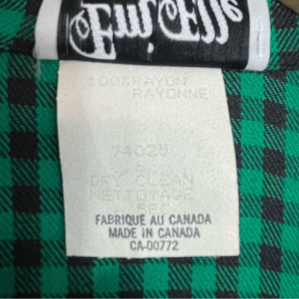 Checkered 90s Midi Dress - Picture 8 of 10